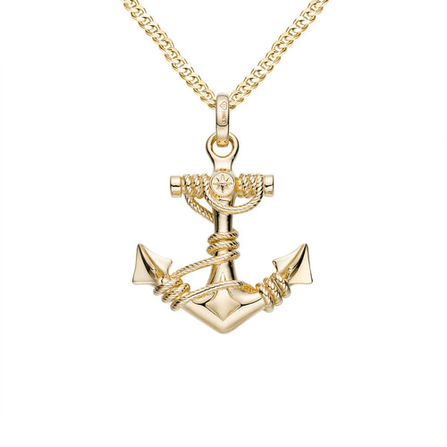Anchor & rope charm-pendant charm-lirysjewelry