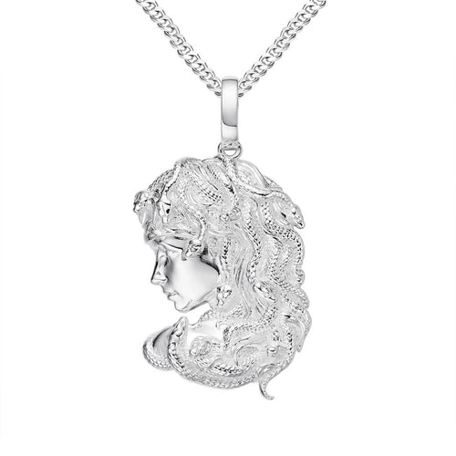 Medusa Head Pendant-pendant charm-lirysjewelry