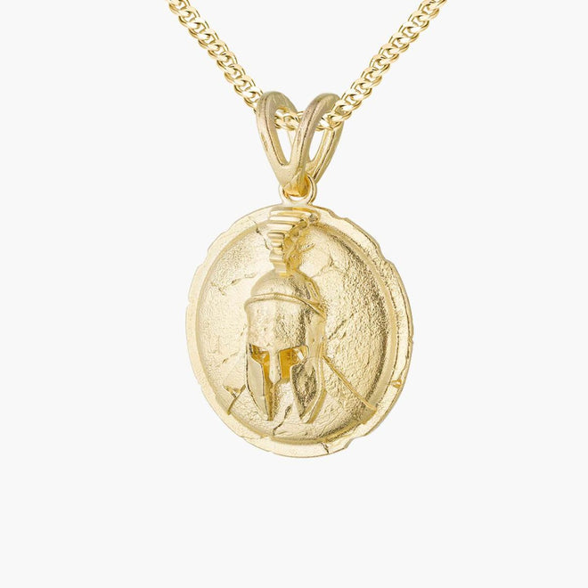Spartan head pendent-pendant charm-lirysjewelry