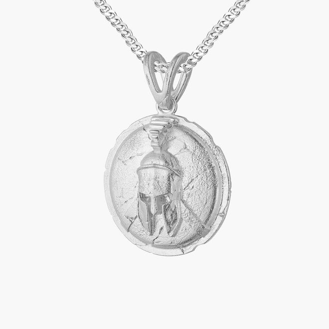Spartan head pendent-pendant charm-lirysjewelry