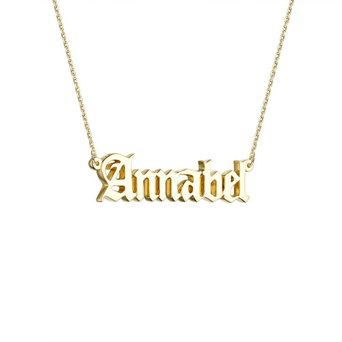 Personalized Name plate-pendant charm-lirysjewelry