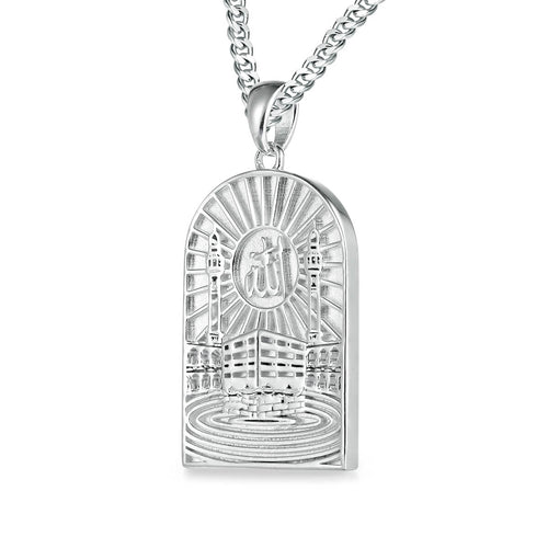 Allah Pendant with Mosque