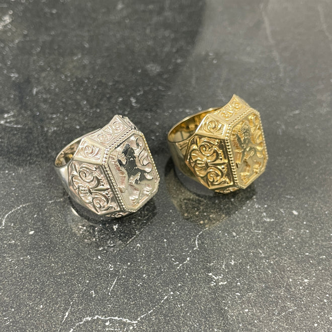 medieval lion ring-ring-lirysjewelry