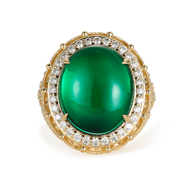 Green Orb Ring