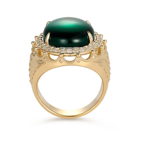 Green Orb Ring