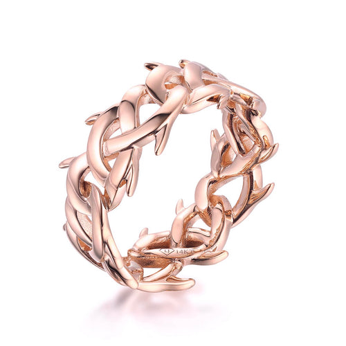 Thorn Ring Edgy and Contemporary Gold and Silver Jewelry