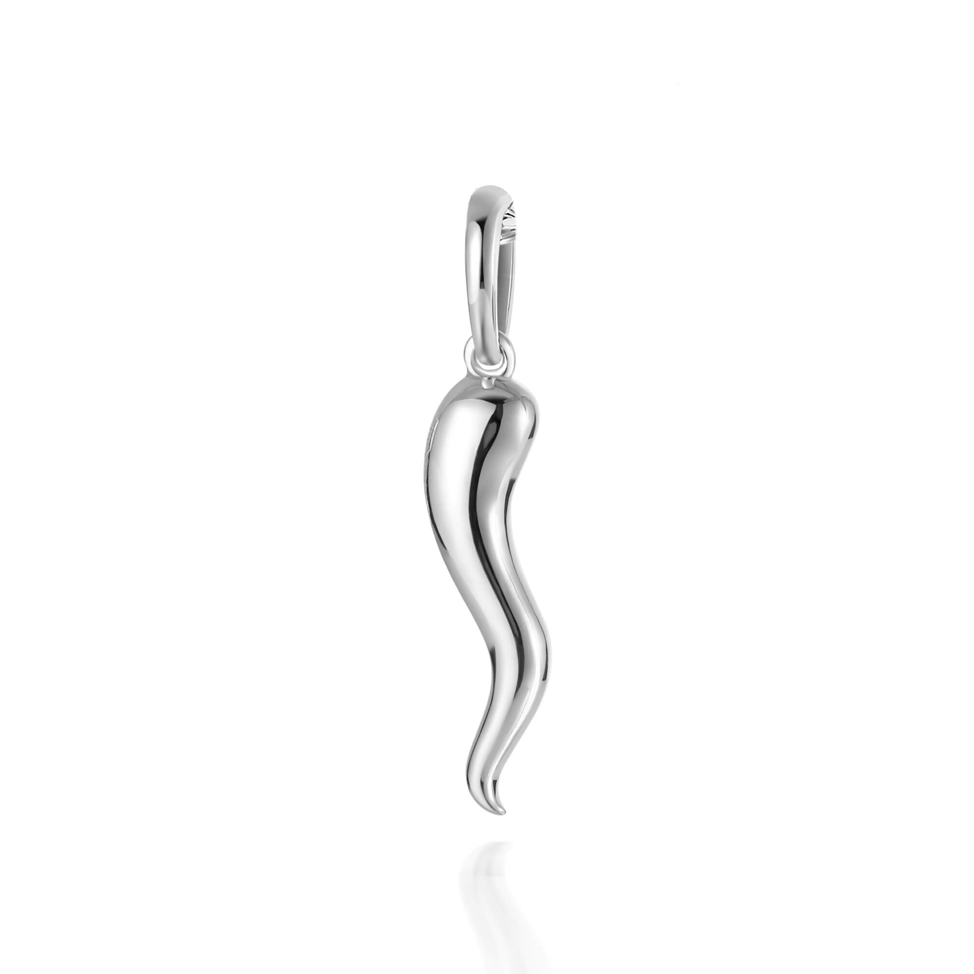 CEKAMA Italian Horn Necklace For Men Sterling Silver Italian Horn Good Luck Pendant  Necklace For Women Protects Us Amulet Jewelry Gift For Father Husband Son  Boyfriend | Amazon.com