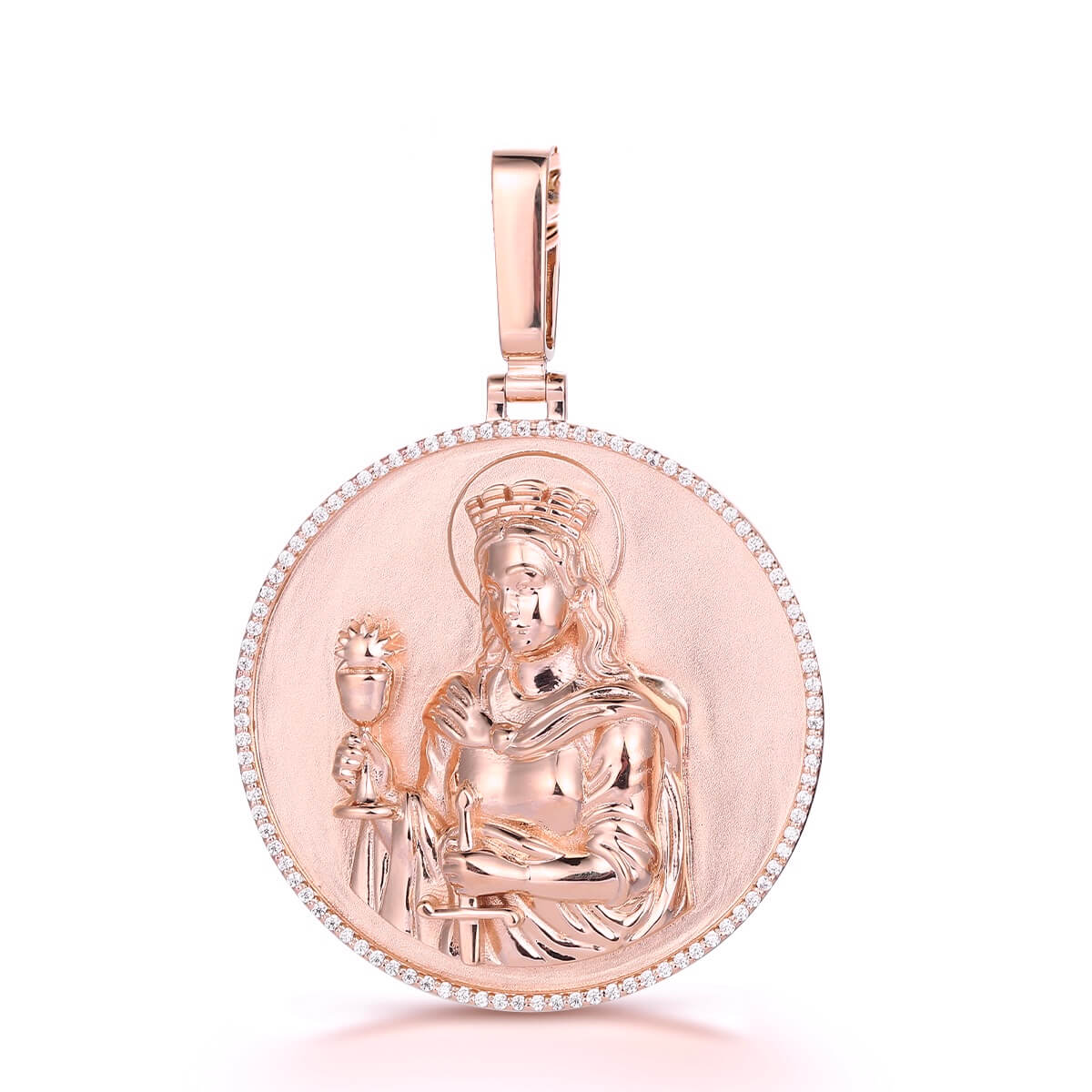 Gold Saint Barbara Pendants – Liry's Jewelry