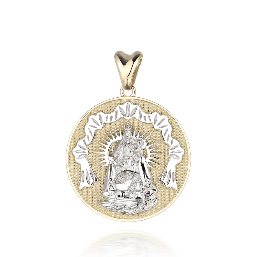 Colgantes y dijes de oro Caridad del Cobre/Nuestra Señora de la Caridad