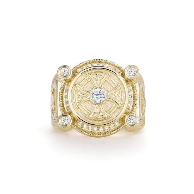 Anillo de majestad celta 