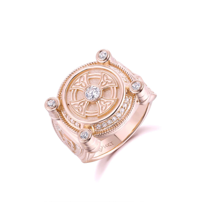 Anillo de majestad celta 