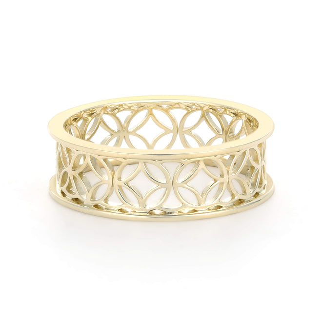 Contemporary Mesh Ring