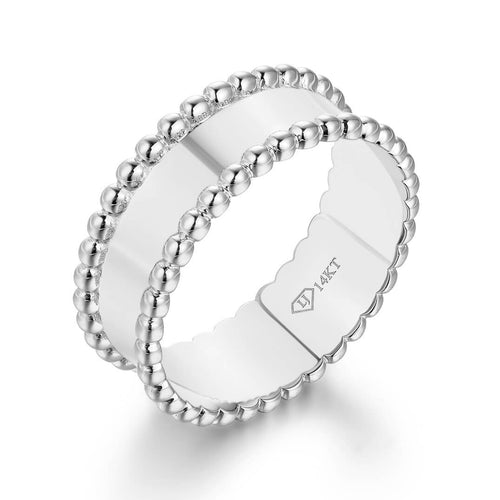 white lily jeweler Lily Ring | 10kt/14kt/18kt Gold or Silver