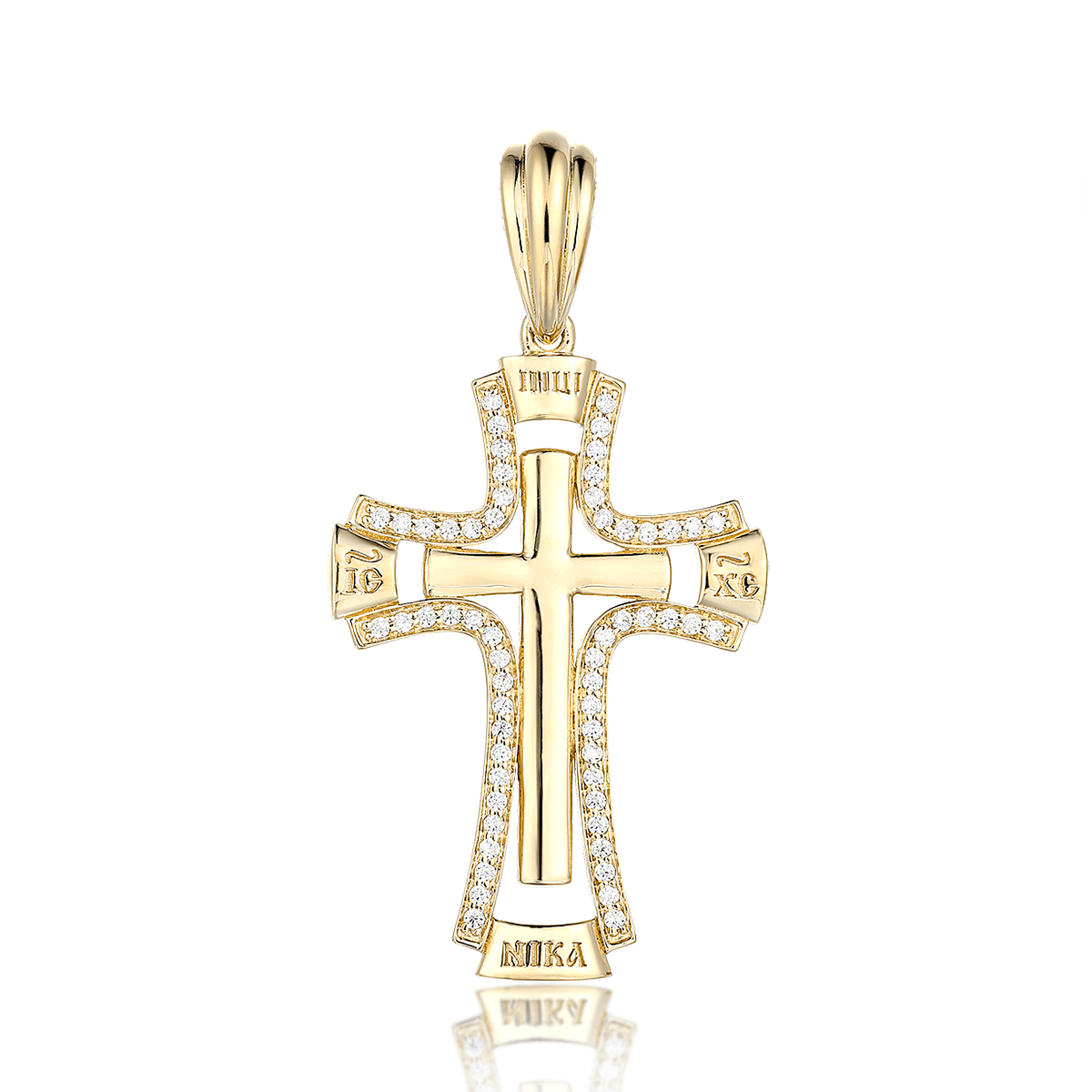 Divine Brilliance Cross | CZ & Diamond | Liry's Jewelry Divine Brilliance Cross | CZ & Diamond | Liry's Jewelry