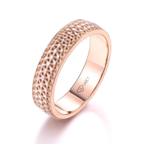 Knotted Texture Ring