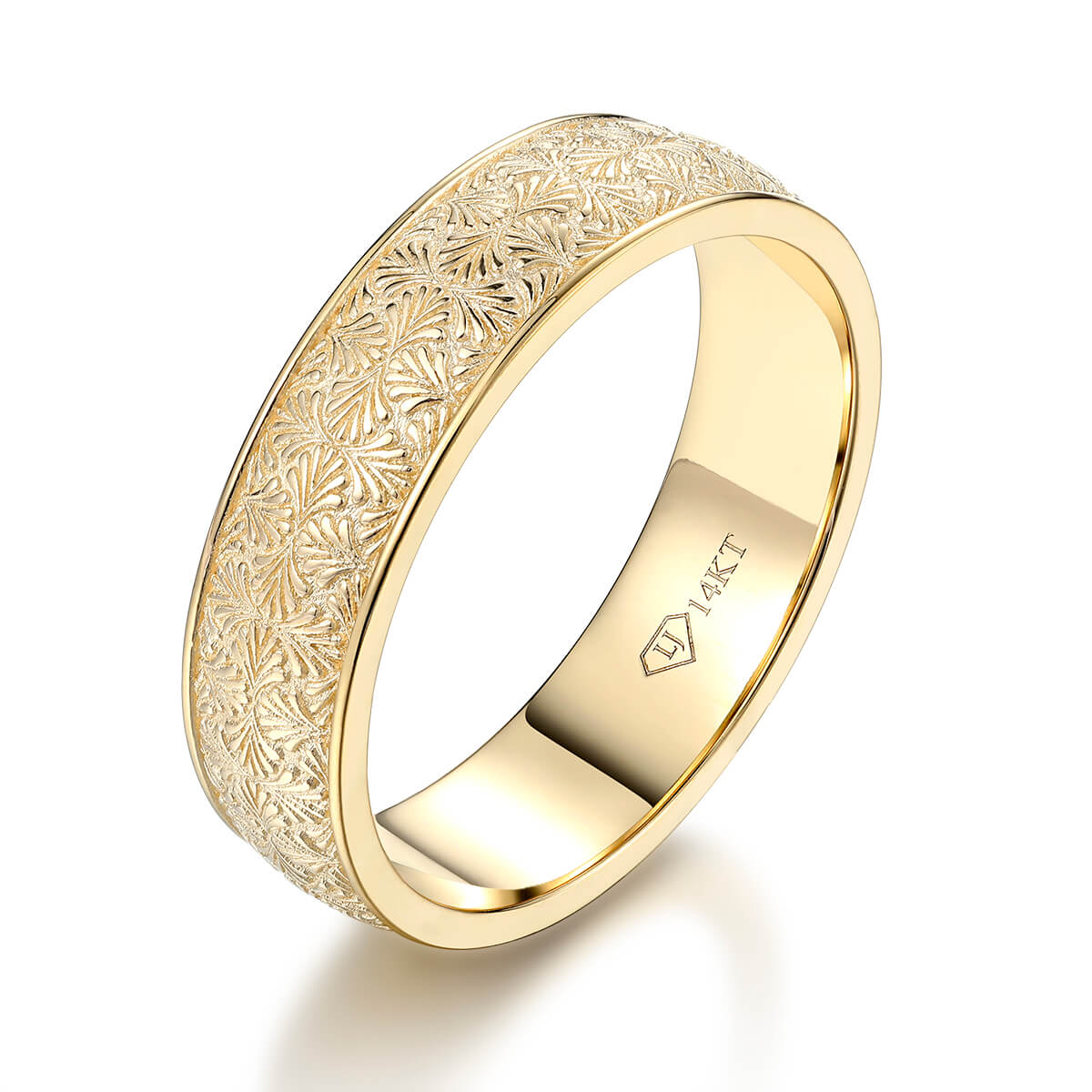 Caliga Ring Calico Ring | 10kt/14kt/18kt Gold or Silver | Liry's Jewelry