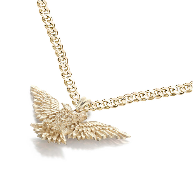 Colgante de águila de doble cabeza