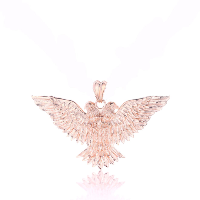 Colgante de águila de doble cabeza