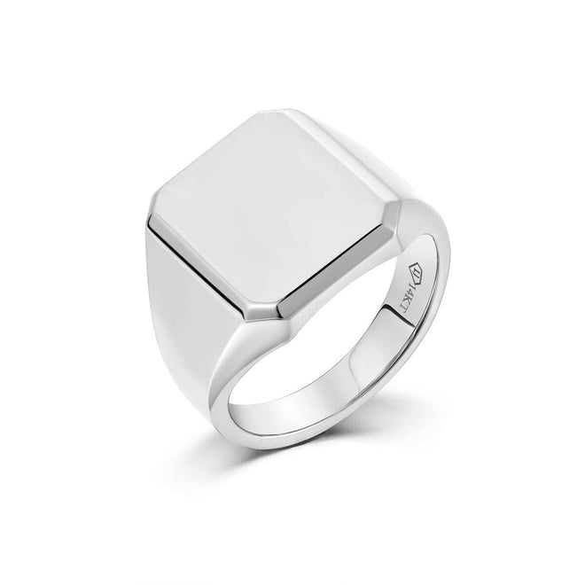 Anillo de sello elegante