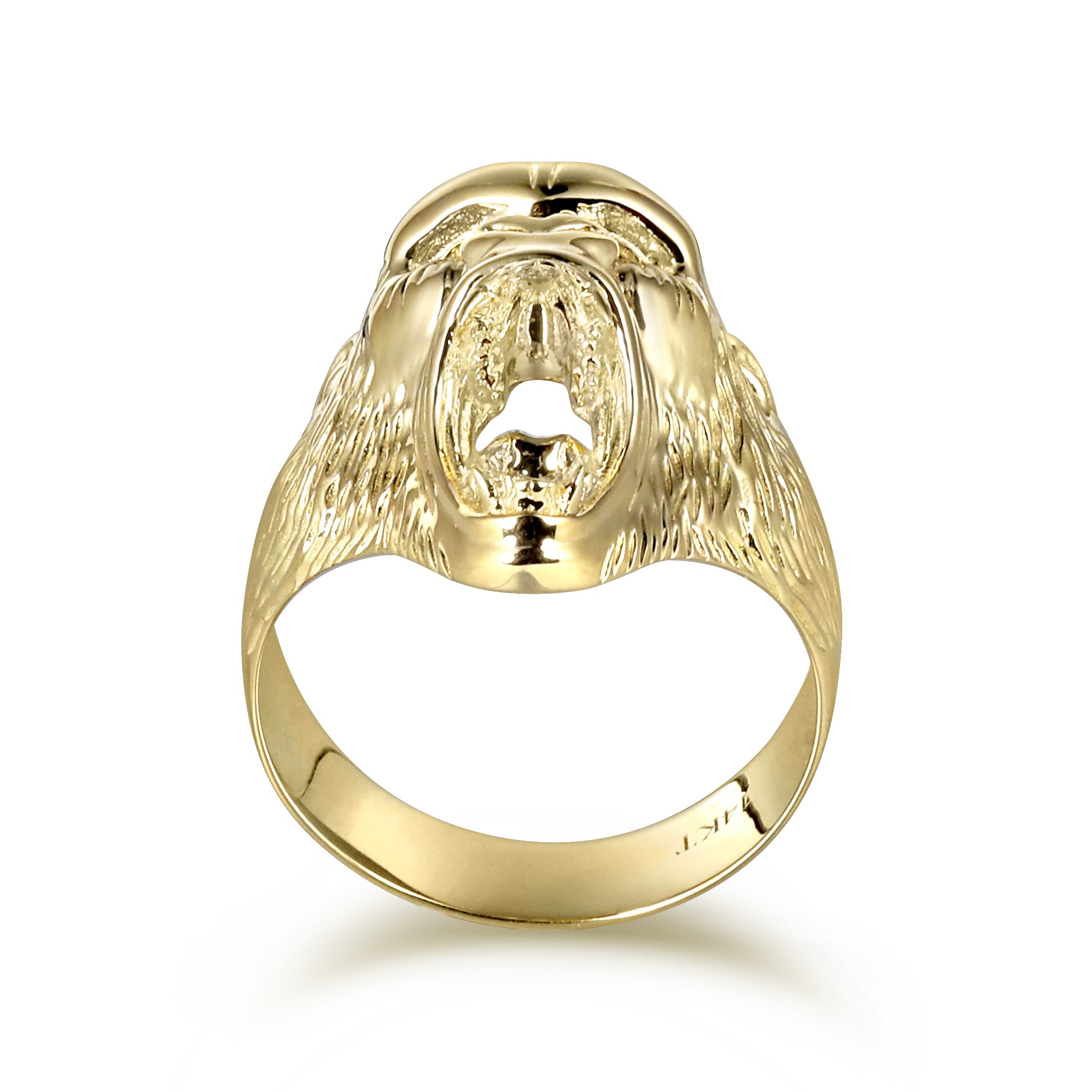 Gorilla Face Ring | 10kt/14kt/18kt Gold | Liry's Jewelry