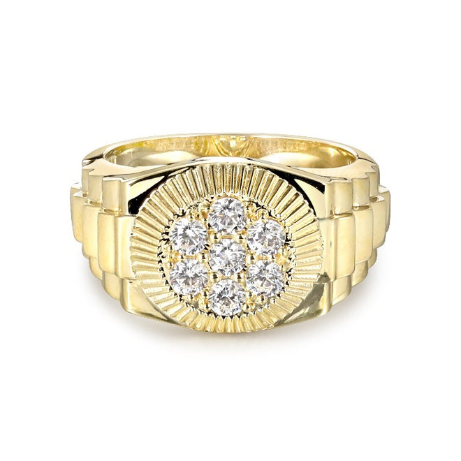Diamond Cluster ring-ring-lirysjewelry