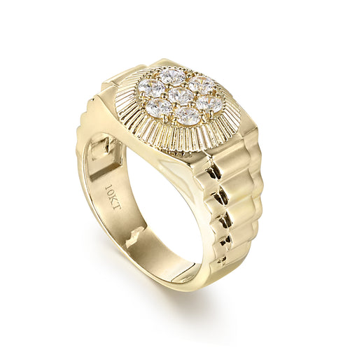 Diamond Cluster ring-ring-lirysjewelry
