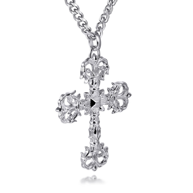 Victorian cross-pendant charm-lirysjewelry
