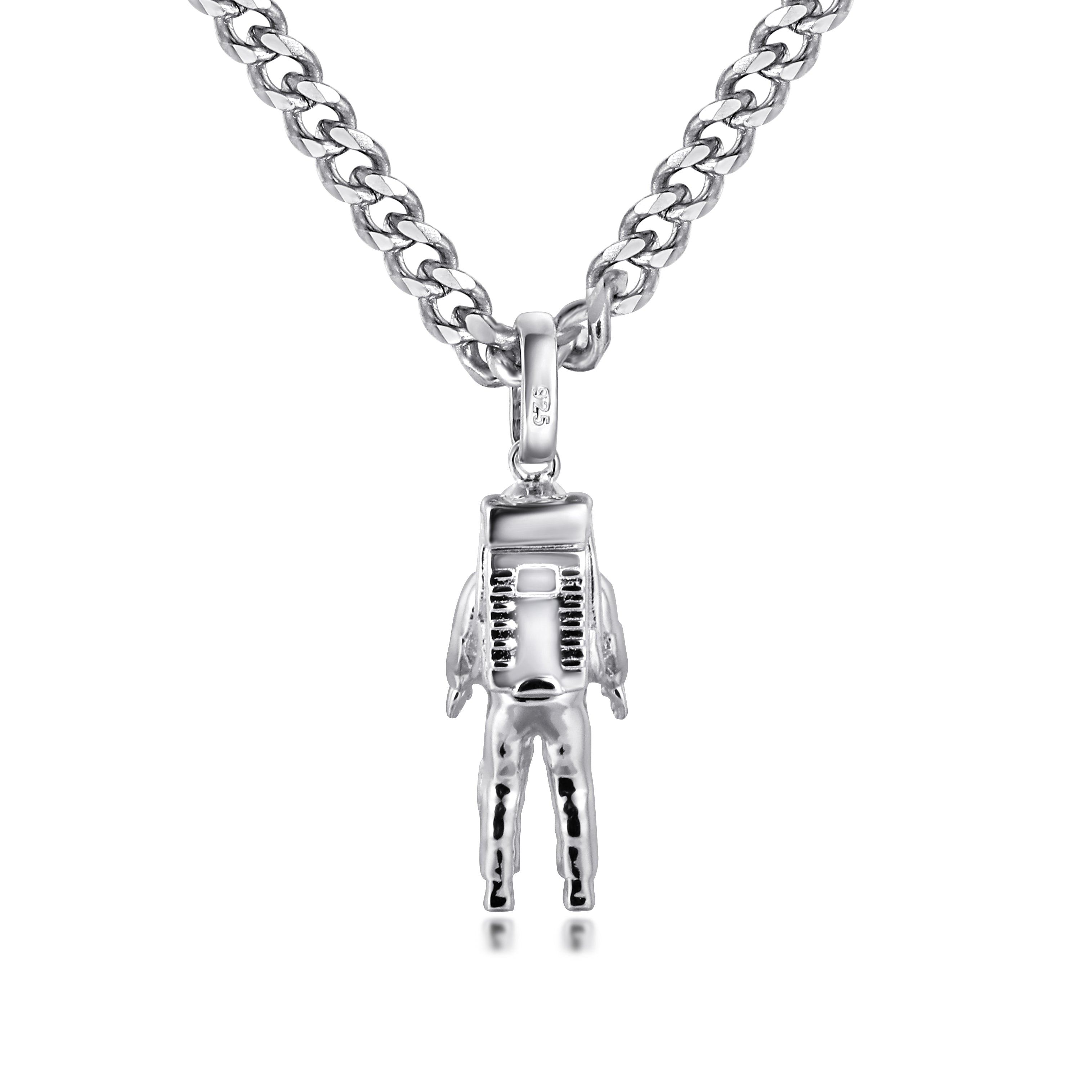 Lv galaxy store astronaut necklace