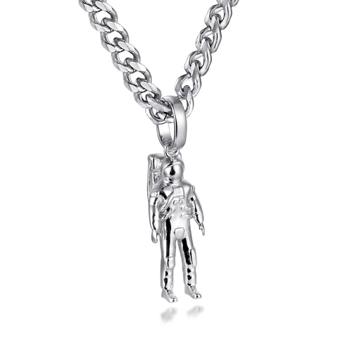 Astronaut-pendant charm-lirysjewelry