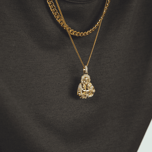 PILGRIM Collana con Ciondolo Donna Oro Acciaio Inox PILGRIM Collana con Ciondolo Donna Oro Acciaio Inox