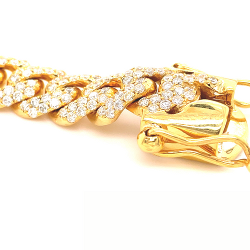 Iced out miami cuban link 10kt 10mm 10.77ctw genuine diamonds-Miami Cuban Link-lirysjewelry