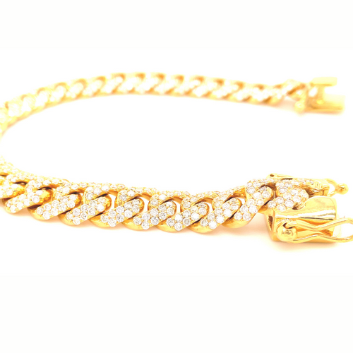 Iced out miami cuban link 10kt 10mm 10.77ctw genuine diamonds-Miami Cuban Link-lirysjewelry