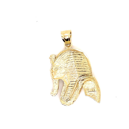 14k genuine gold pharaoh charm 6.1g-pendant charm-lirysjewelry