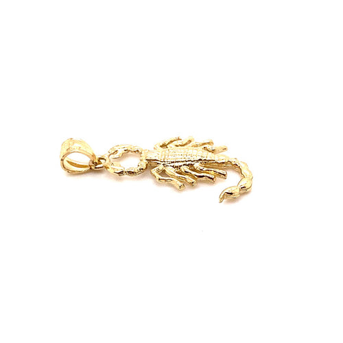 14k solid gold scorpion 1.8g-pendant charm-lirysjewelry