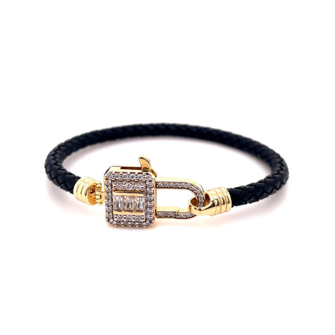 Women's Gold Lock Fashion Bracelet