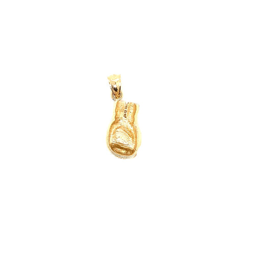 14k real gold boxing glove 2.4g-pendant charm-lirysjewelry