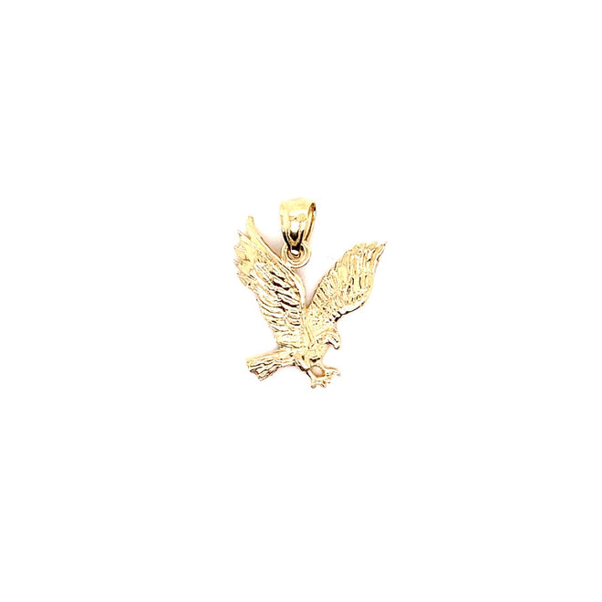 14k solid gold eagle 1.2g-pendant charm-lirysjewelry