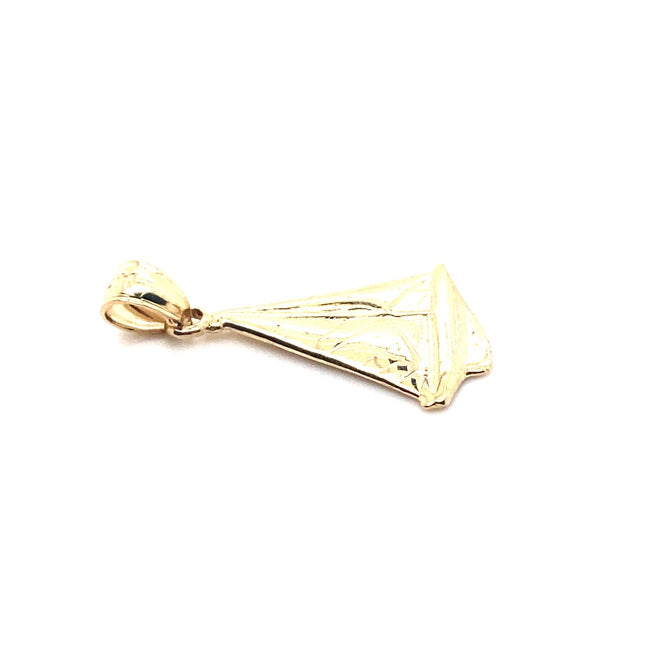 14k real gold sailing boat 1.8g-pendant charm-lirysjewelry