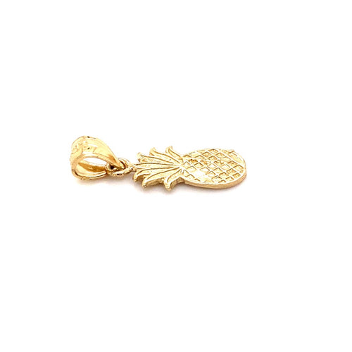14k solid gold pineapple charm 1.0g-pendant charm-lirysjewelry