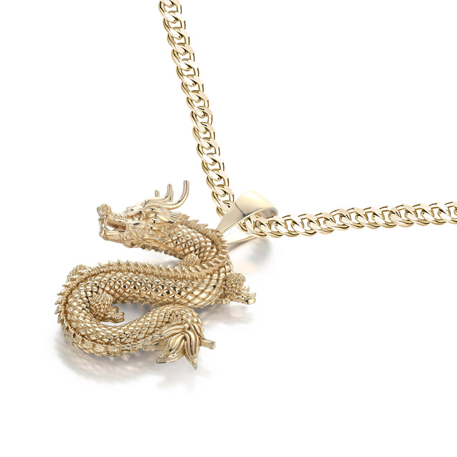 Dragon's Goldfire Pendant