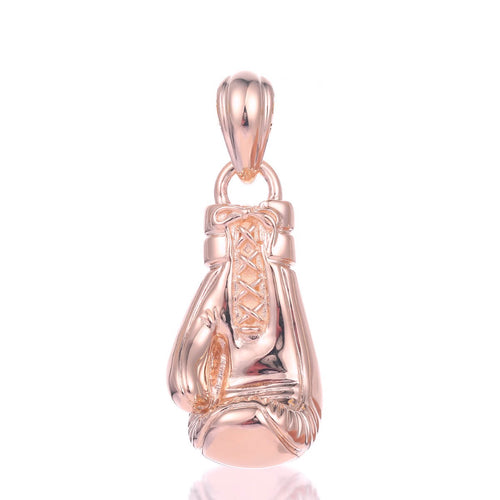 Ibohevo Men Boxing Glove Necklace: Silver Stainless Steel Boxing Charm Necklace Gym Sports Inspirational Pendant with 22 in Chain Ibohevo Men Boxing Glove Necklace: Silver Stainless Steel Boxing Charm Necklace Gym Sports Inspirational Pendant with 22 in Chain
