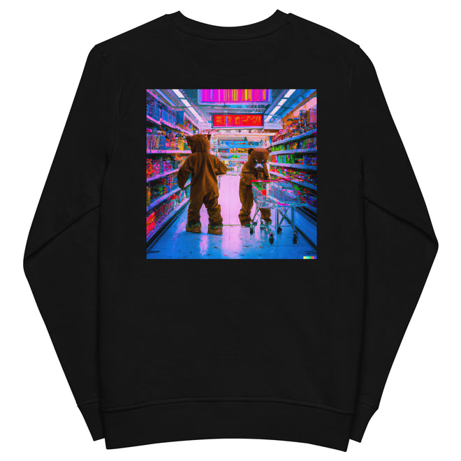 LJ Logo Teddy Bear Cotton Sweatshirt